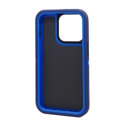 Defender Case w/ Clip For iPhone 16 Pro Max (blue)
