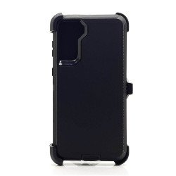 Defender Case w/ Clip For Samsung  S25 (black)