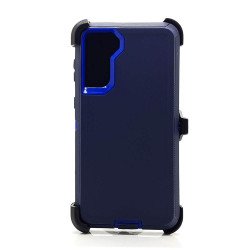 Defender Case w/ Clip For Samsung  S25 (blue)