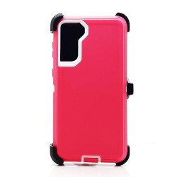 Defender Case w/ Clip For Samsung  S25 (Pink)