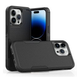 Traveler Hybrid Case For iPhone 16 Pro (black)