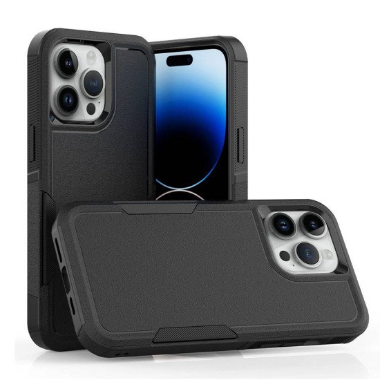 Traveler Hybrid Case For iPhone 16 Pro (black) Traveler Hybrid Case For iPhone 16 Pro (black)