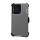 Defender Case w/ Clip For iPhone 15 Pro Max (grey) Defender Case w/ Clip For iPhone 15 Pro Max (grey)