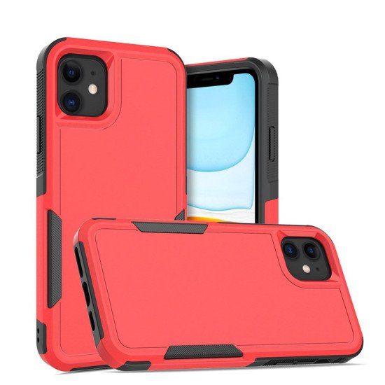 Traveler Hybrid Case For iPhone 15 (red) Traveler Hybrid Case For iPhone 15 (red)