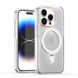 Kickstand Magsafe Hybrid Case for iPhone 14 Pro (white)