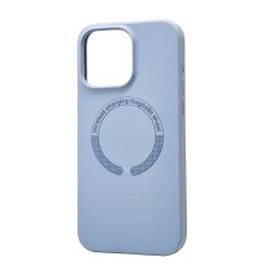 Magsafe Silicone Case For iPhone 16 Pro Max (purple)
