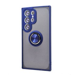 TPU Case w/ Magnetic Ring for Samsung S25 Ultra (blue)