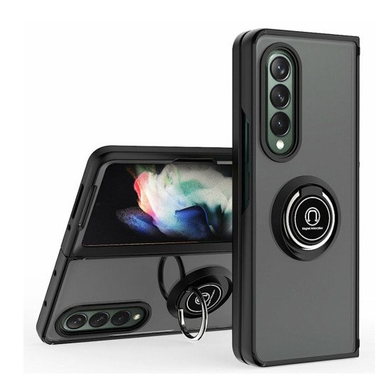TPU Case w/ Magnetic Ring for Samsung Z Fold 6 (black) TPU Case w/ Magnetic Ring for Samsung Z Fold 6 (black)