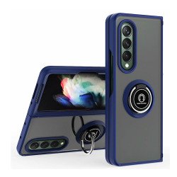 TPU Case w/ Magnetic Ring for Samsung Z Fold 6 (blue)