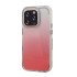 Ombre Clear TPU Case for iPhone 15 Pro (red)