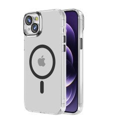Clear Shield Magsafe TPU Case for iPhone 14 (black)