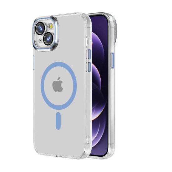 Clear Shield Magsafe TPU Case for iPhone 14 Plus (blue) Clear Shield Magsafe TPU Case for iPhone 14 Plus (blue)