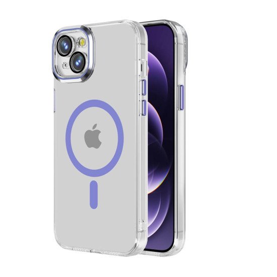 Clear Shield Magsafe TPU Case for iPhone 14 Plus (purple) Clear Shield Magsafe TPU Case for iPhone 14 Plus (purple)