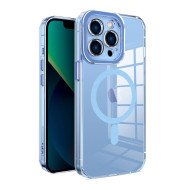 Clear Shield Magsafe TPU Case for iPhone 12 Pro Max (blue)