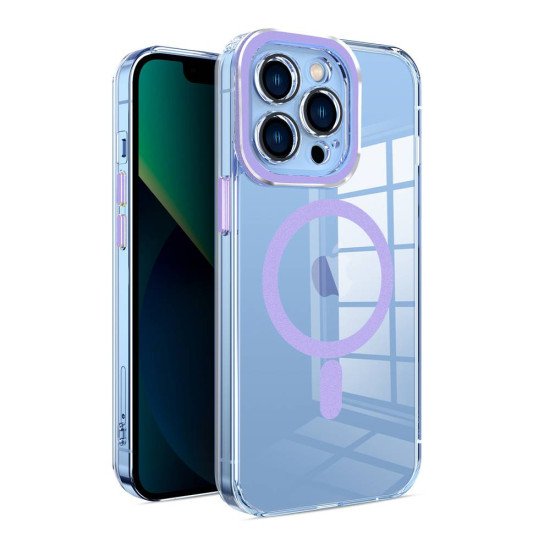 Clear Shield Magsafe TPU Case for iPhone 14 Pro (purple) Clear Shield Magsafe TPU Case for iPhone 14 Pro (purple)