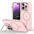KickStand Magsafe TPU Case for iPhone 14 Pro Max (pink)