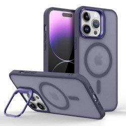 KickStand Magsafe TPU Case for iPhone 14 (purple)