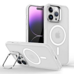 KickStand Magsafe TPU Case for iPhone 14 (white)